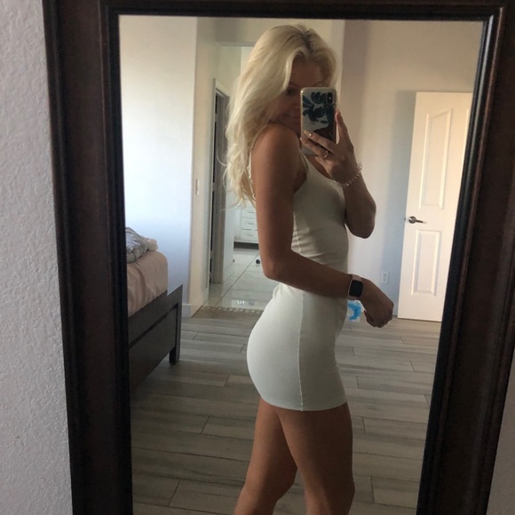 SKIMS Dresses | Skims Cotton Ribbed Dress | Poshmark